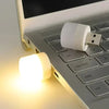 Mini USB LED Plug Lamp Portable Eye Protection Book Reading Light Small Round Car Bulb Computer Mobile Power Lamps