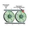 Thermatic Mounting Brackets - Twin Fan