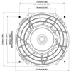 Thermatic Electric Fan (12V)