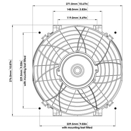 Thermatic® Electric Fan - 