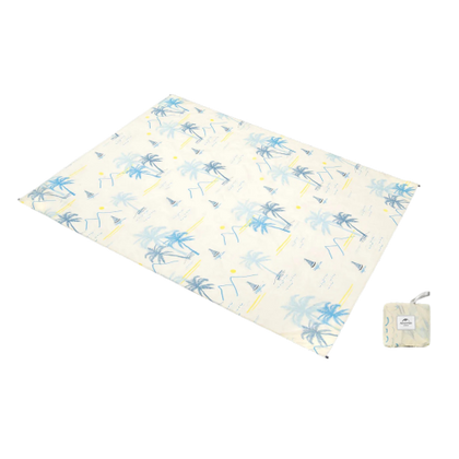 Naturehike - Patterned Multifunctional Beach Cloth - White