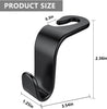 4-Pack Car Seat Back Storage Hook