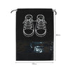 5 Pieces Shoes Pouches Black