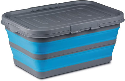 Kampa - Collapsible Bowl Large Storage Box – Blue (38 L)