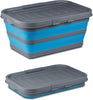 Kampa - Collapsible Bowl Large Storage Box – Blue (38 L)