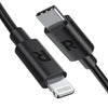 RAVPower RP-CB1020 Type-C to Lightning Cable 2m TPE Black Offline