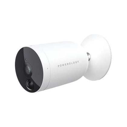 Powerology Wifi Smart Outdoor Wireless Camera Built-in Rechargeable Battery With 3 Months Standby
