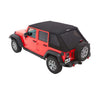 BESTOP | TREKTOP SLANTBACK SOFT TOP  | JK 4DR 2007-2017 | BLACK DIAMOND
