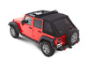 BESTOP | TREKTOP SLANTBACK SOFT TOP  | JK 4DR 2007-2017 | BLACK DIAMOND