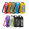 2L Outdoor Waterproof Dry Sack Bag Roll Top Swimming Travel Storage Rafting Surfing Mobile Phone Bag Underwater Pouch Bag