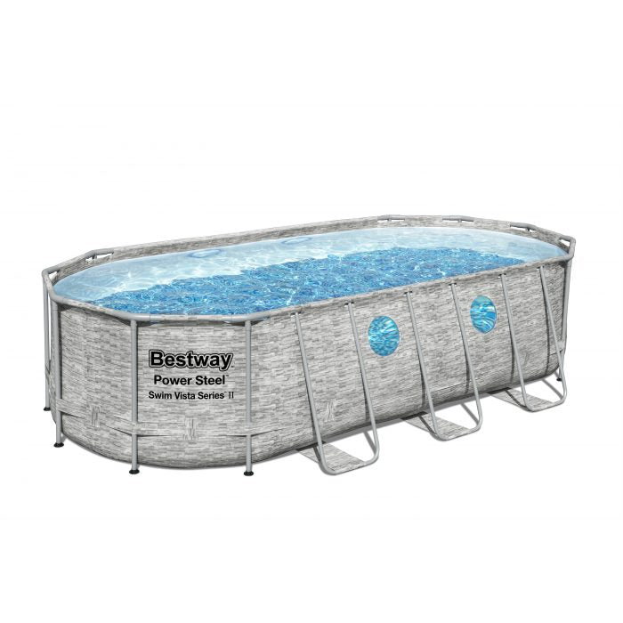 Bestway Power Steel Swim Vista Series II pool image 1