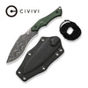 CIVIVI Vaquita II Fixed Blade Knife Micarta Handle
