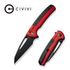 CIVIVI Sentinel Strike Flipper & Thumb Stud & Button Lock Knife Aluminum & FRN Handle
