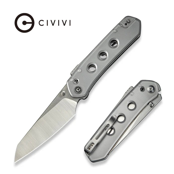 CIVIVI Vision FG Thumb Stud & Superlock Knife Lexan Handle