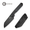 CIVIVI Hid Thumb Stud Knife G10 Handle Black
