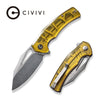 CIVIVI BullTusk Flipper & Thumb Hole Knife Ultem Handle