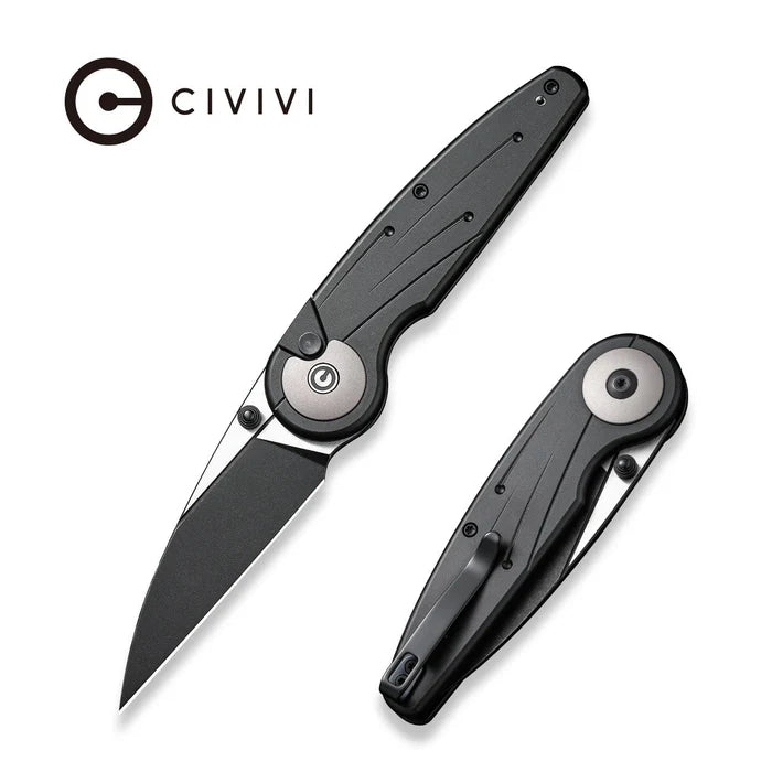 CIVIVI Starflare Thumb Stud & Button Lock Knife Aluminum Handle