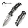 CIVIVI Biophase Flipper & Button Lock Knife Aluminum & G10 Handle
