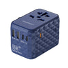 Powerology Universal Multi-Port Travel Adapter PD 65W ( 3X Type-C / 2X USB-A Ports )