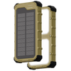 Powerology Solara Solar  10000mAh Power Bank - Khaki