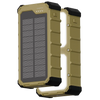 Powerology SOLARA 20000mAh Solar Power Bank-Khaki