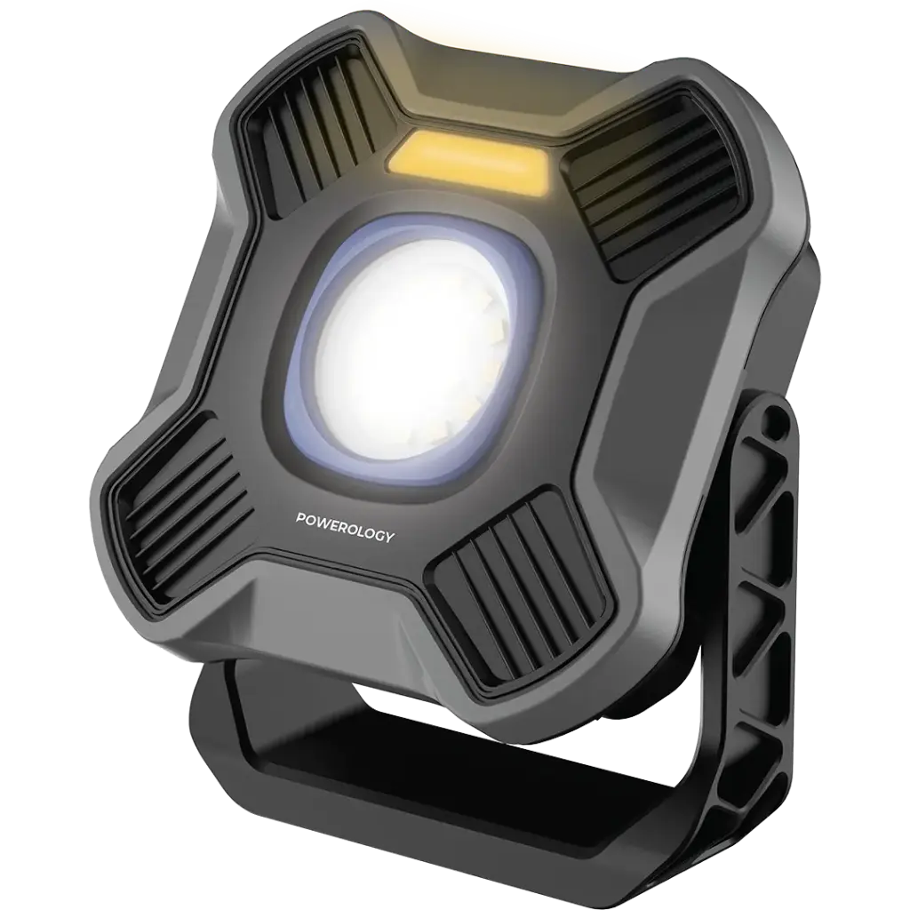 Powerology Brillite 3600mAh Work Light Black