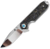 QSP Knife Nebula Linerlock Brass Copp