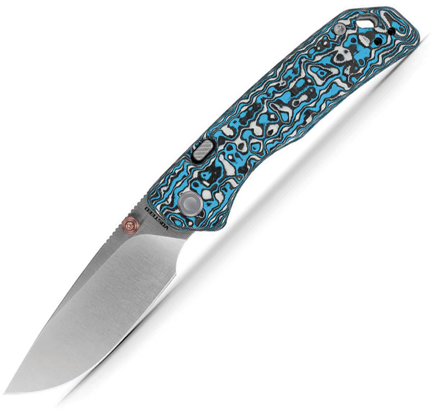 Vosteed Marten Top Linerlock Blue CF