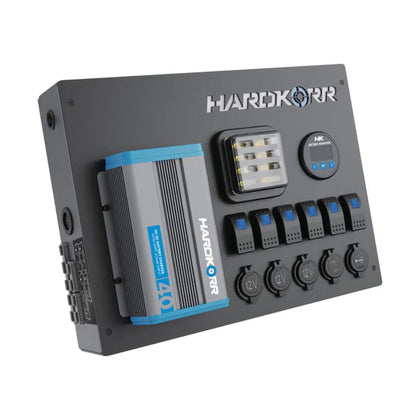 Hardkorr 12V Control Hub with 40A DC-DC Charger