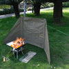 Campingmoon Bonfire Canvas Windshield
