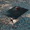 Campingmoon Roll UP Camping Table Lightweight Foldable Aluminum with Carrying Bag