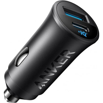 Anker Car Charger (30W, 2 Ports) - Black