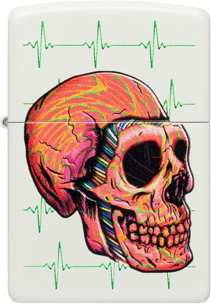 Zippo Cyber Skull Design