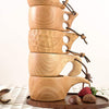 WOODEN JAPANESE CUP