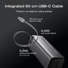 EcoFlow RAPID Pro Power Bank (20,000mAh, 230W, 100W Built-in Cable) - Silver