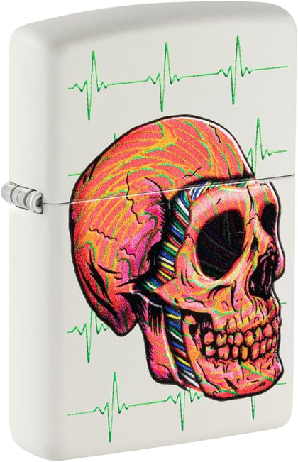Zippo Cyber Skull Design