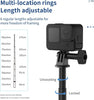 TELESIN New Design 3m Carbon Fiber Selfie Stick
