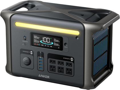 Anker SOLIX F1500 Portable Power Station, 1800W