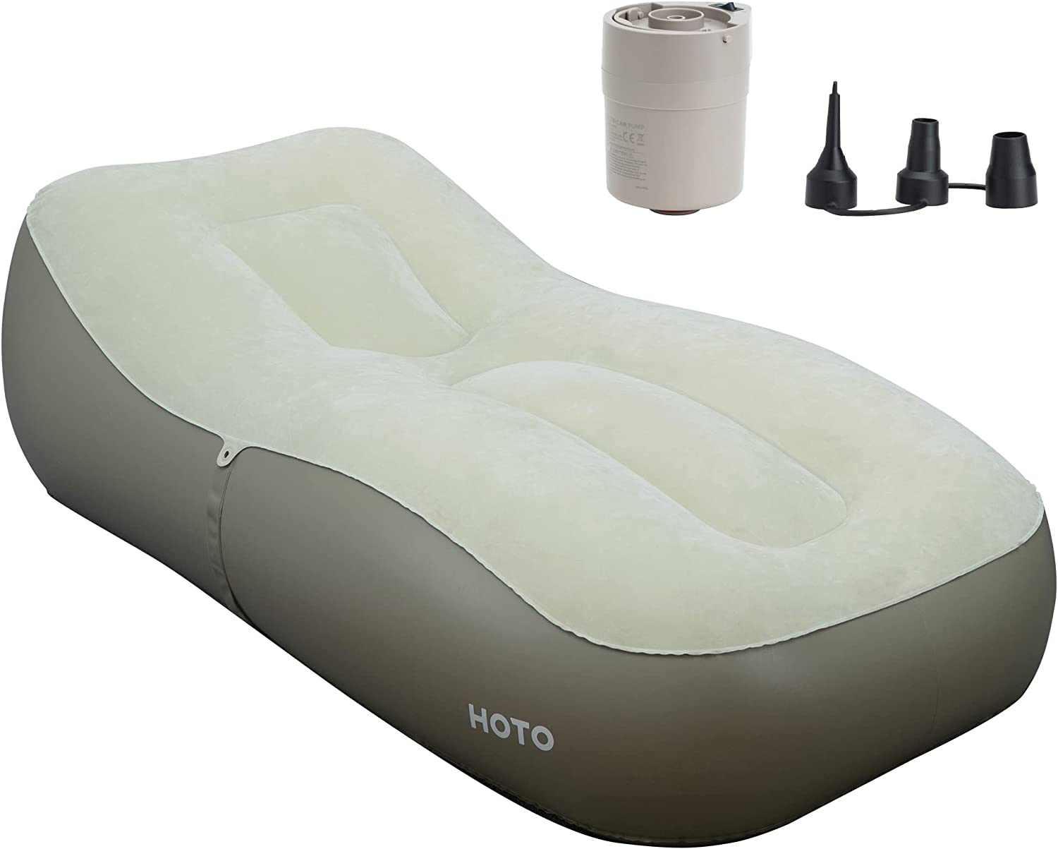 Hoto Self Inflating Sofa Green Campnsea