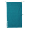 Lifeventure Geometric Teal Recycled SoftFibre Trek Towel - Giant
