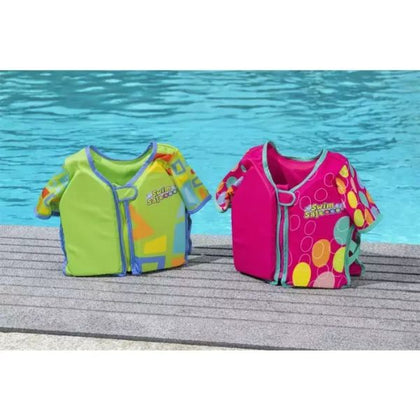Bestway Aquastar Fabric Swim Jacket (Contents:SWIM JACKET, 2 assorted colors, Age:1-6)