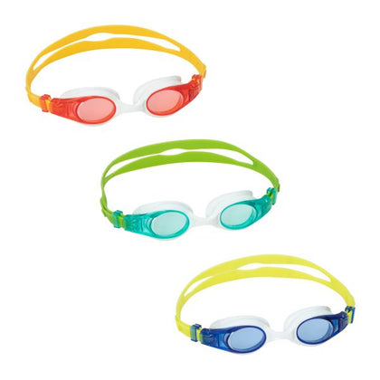 Bestway Accelera Goggles (Contents:one pair of goggles, 3 assorted colors)