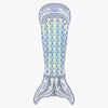 BESTWAY 1.93M X 1.01M IRIDESCENT MERMAID TAIL LOUNGE (Contents:1 lounge, repair patch)