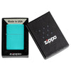 Zippo Regular Flat Turquoise Lighter