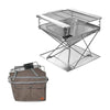 Campingmoon MT-065 Foldable BBQ Grill & Fire Pit
