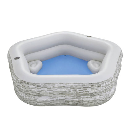 54423 Bestway Tru Print Family Pool 213 x 206 x 53 cm