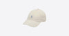 Polo Cotton Chino Ball Cap Off White Pony Logo