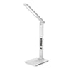 Crony U13Q Table Lamp with wirelese charge-night light Clock LED Desk Lamp with Built-in Wireless Charger & Alarm Clock