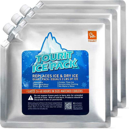 Tourit - Reusable Ice Packs - 3 Pack
