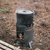 Naturehike Mini titanium wood stove - Titanium color